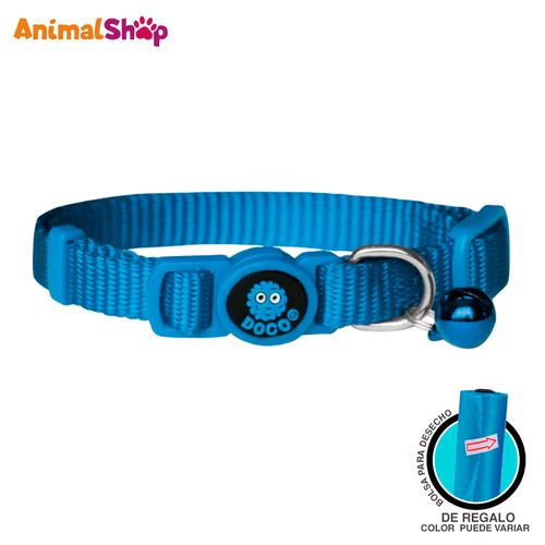 Collar De Gato Doco Furball Azul