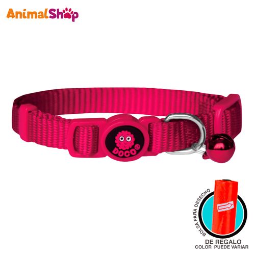 Collar De Gato Doco Furball Rosado