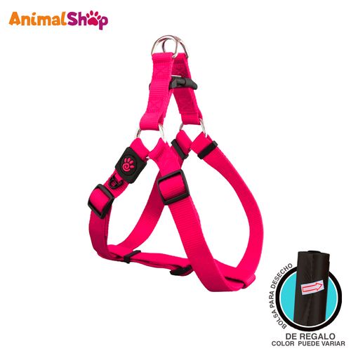 Arnés Para Perro Doco Signature Nylon L Rosa 2.5 X 65-99Cm