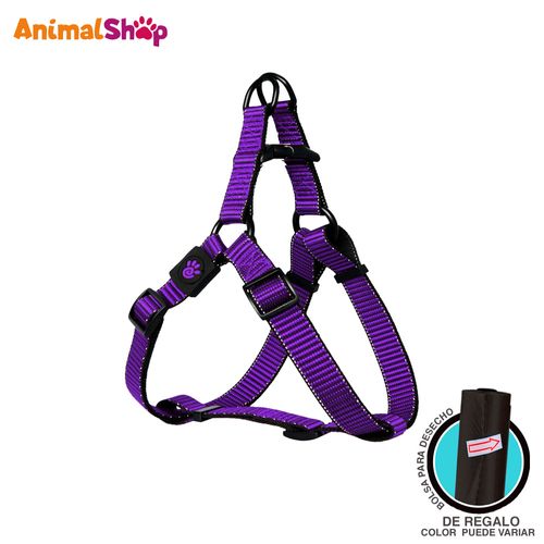 Arnés Para Perro Doco Martin Bean S Morado 1.5 X 45-63Cm