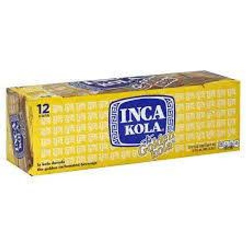 Gaseosa INCA KOLA 12 Pack Golden Kola Lata 355ml