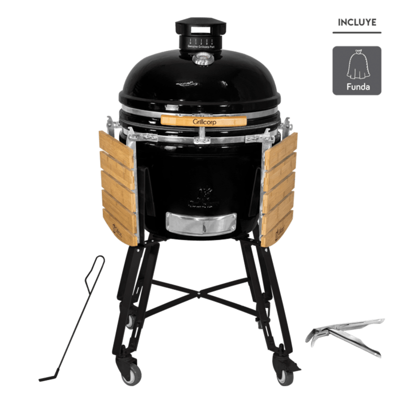 Kamado-Classic-Pro-22--Negro-Brillante