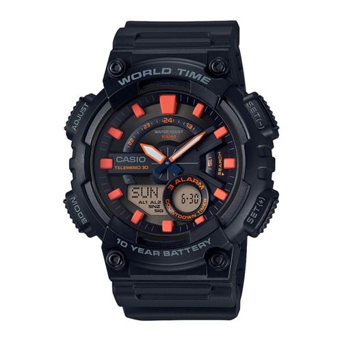 Reloj Casio  Unisex AEQ-110W-1A2 Negro