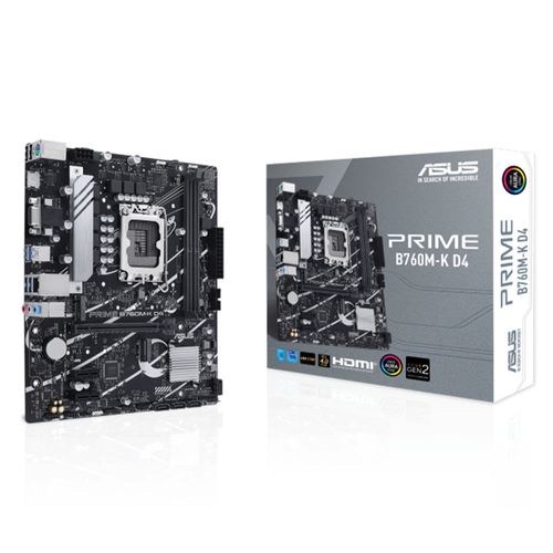 Placa madre Asus B760M-K AM4, DDR4