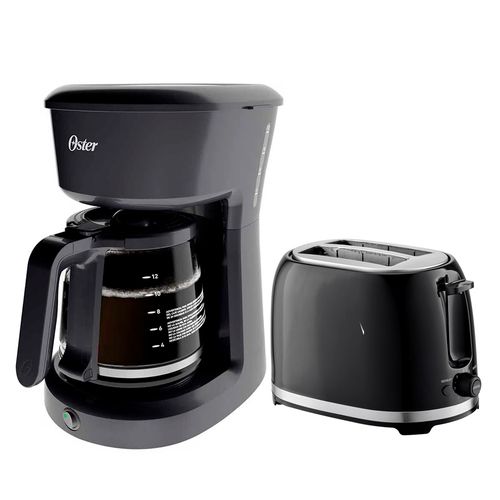 Cafetera 12 tazas Oster BVSTDCS12B Tostadora Imaco IBT2085N