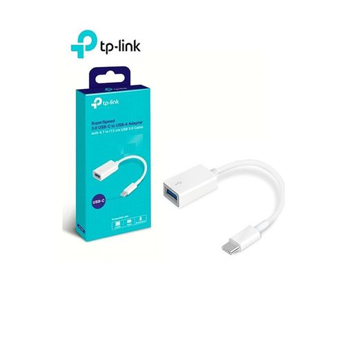 Adaptador OTG TP-Link UC400 USB-C 3.0 a USB-A Blanco