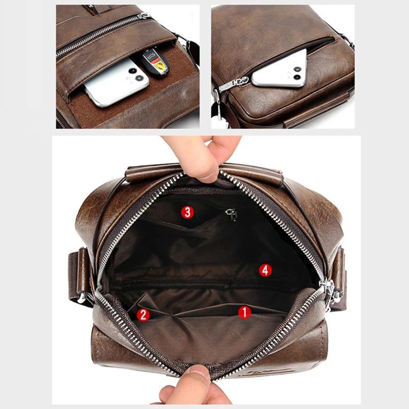 Morral-Hombre-Cuero-Bandolera-Impermeable-Weixier-Color-Cafe