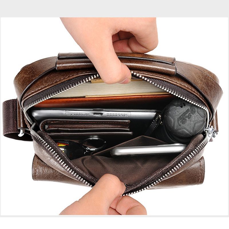 Morral-Hombre-Cuero-Bandolera-Impermeable-Weixier-Color-Cafe