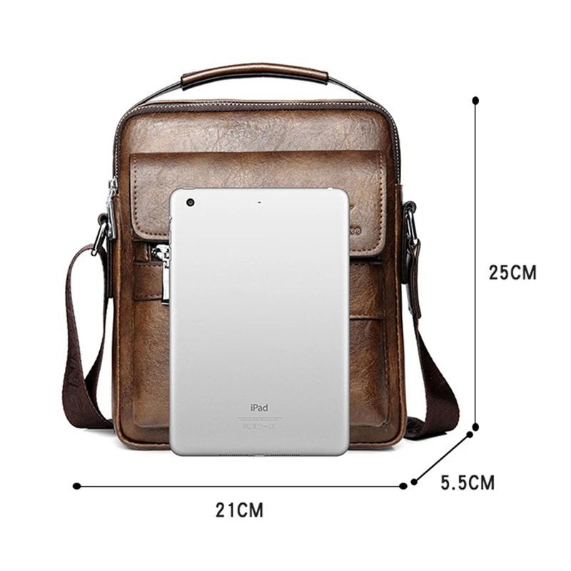 Morral-Hombre-Cuero-Bandolera-Impermeable-Weixier-Color-Cafe
