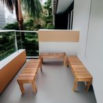 Set-de-terraza-Banca-Muebles-de-jardin-en-madera-Tornillo