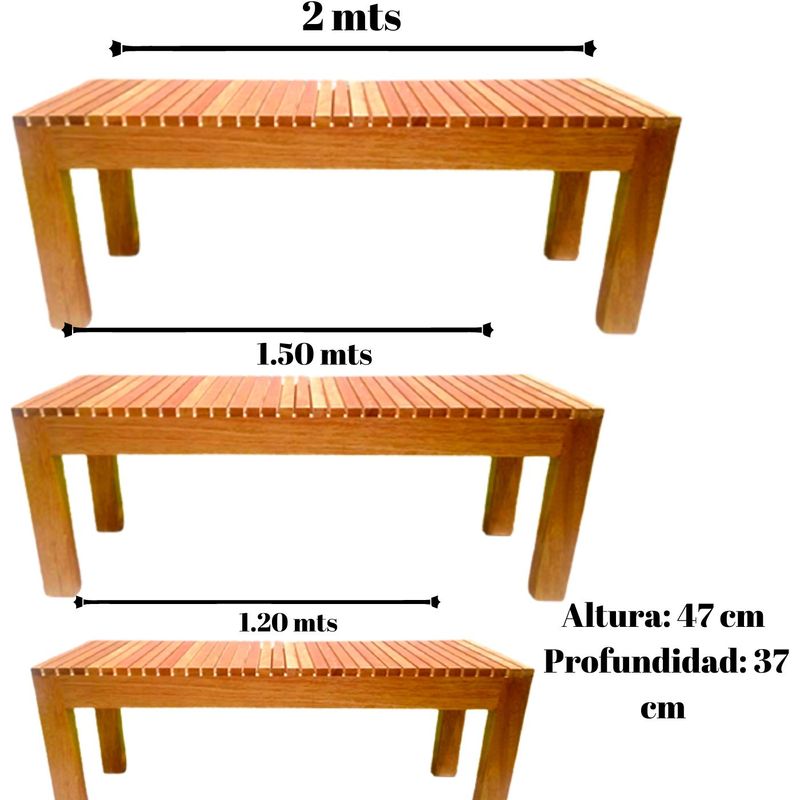 Set-de-terraza-Banca-Muebles-de-jardin-en-madera-Tornillo-Silla-de-terraza