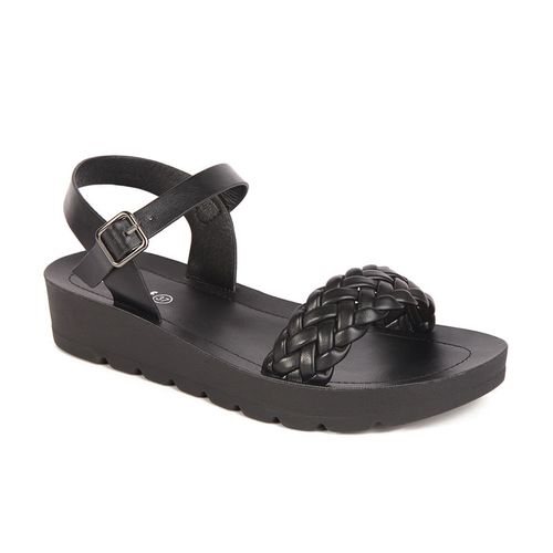 Sandalias con correa Mujer 7756 NEGRO