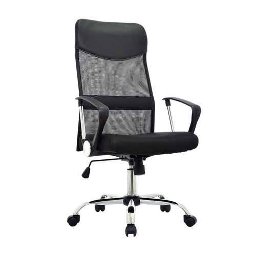 Silla De Escritorio Seul Negro Con Cabecero Bonno