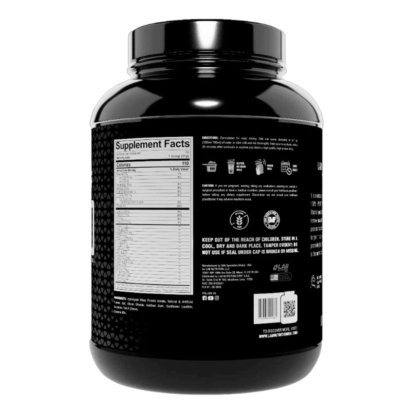 Proteina-Lab-Nutrition-Isolate-Hydrolizada-5-Lb-Chocolate---Shaker