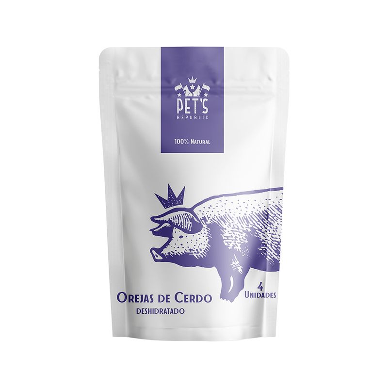 Snack-Para-Mascota-Pets-Republic-Orejas-De-Cerdo-4-Unidades