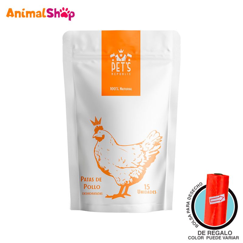Snack-Para-Mascota-Pets-Republic-Patas-De-Pollo-15-Unidades