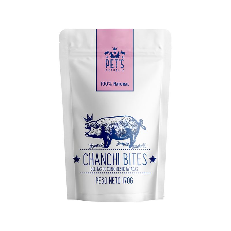 Snack-Para-Mascota-Pets-Republic-Chanchi-Bites-170-Gr