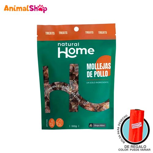 Premio Deshidratado Natural Home Mollejas De Pollo 100 Gr