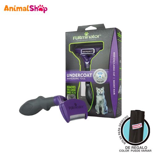 Cepillo Para Gato Grande Furminator Pelo Corto