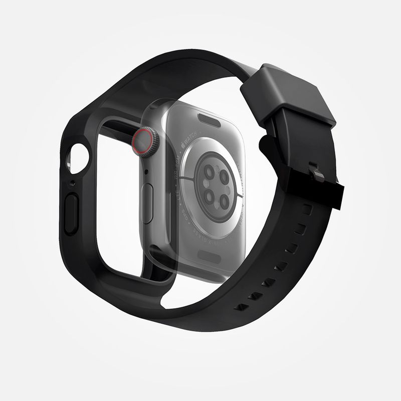Monos-2-en-1-Apple-Watch-Case---Straps-UNIQ---Black