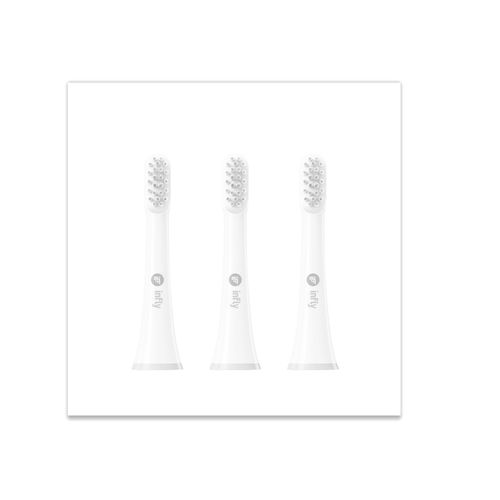 InFly - Repuesto cabezal para cepillo dental P60 - Pack 3 cepillos