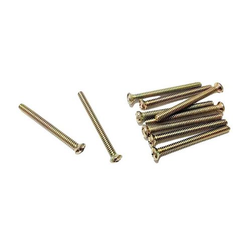 Tornillo Stovebolt cabeza ovalada 6/32" x 1" x10