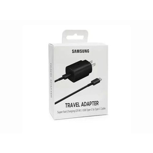 Cargador 25W para Samsung A71 A72 A73 - NEGRO REPLICA