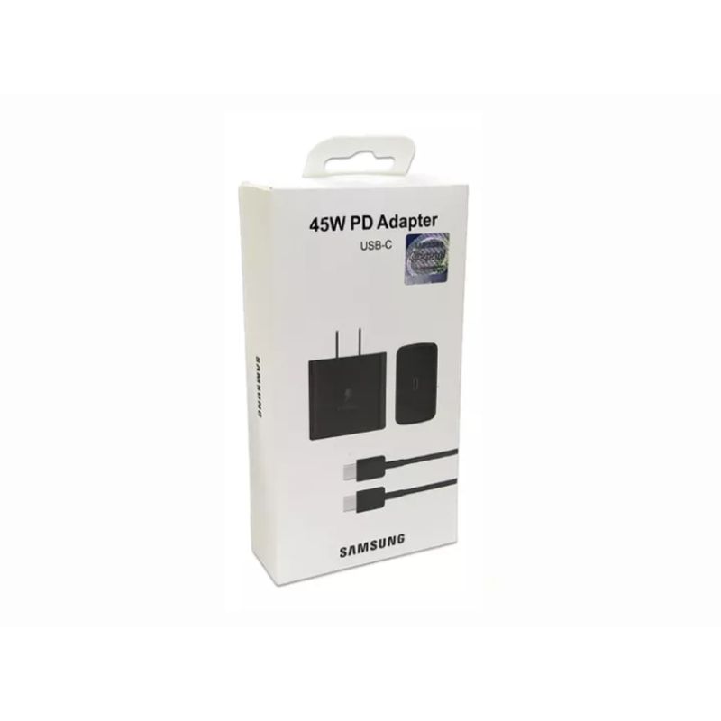 Cargador-Para-Samsung-45W-Tipo-C-a-Tipo-C---Negro