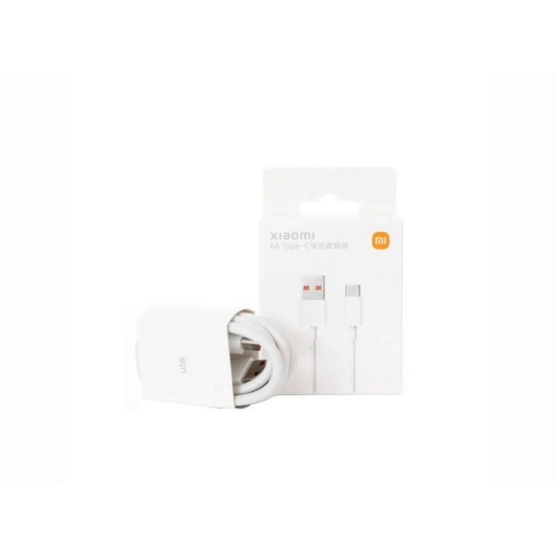 Cable-6A-Xiaomi-Turbo-USB-Tipo-C-Compatible-67W-55W-33W--Blanco