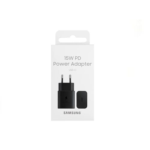 Cargador De Pared Samsung 15W Puerto Tipo-C Negro