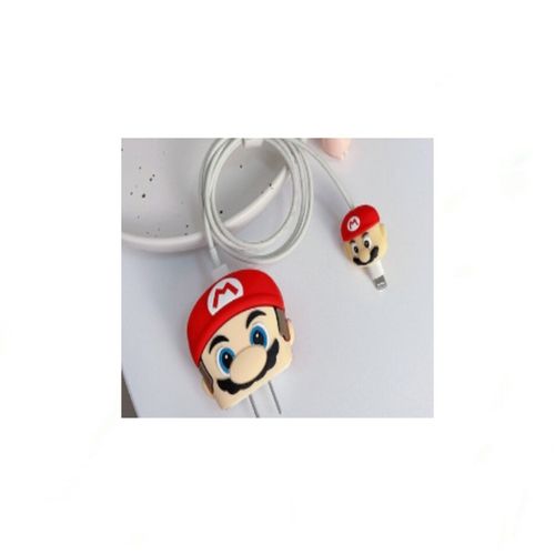 Protector Compatible con el Cargador Apple 20w - MARIO BROSS