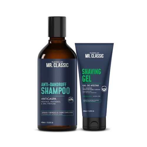 Combo Mr Classic Anticaspa + Shaving Gel