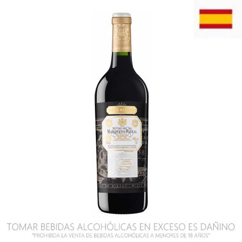 Vino Tinto MARQUES DE RISCAL Gran Reserva Botella 750ml