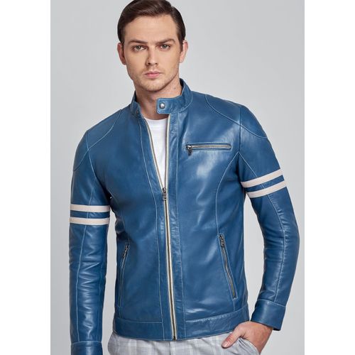CASACA DE CUERO ESTILO RIDER