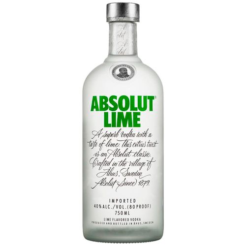 absolut lime 750ml (oferta)