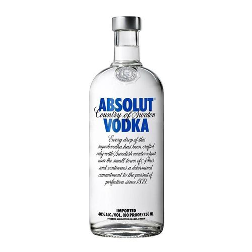 absolut vodka 750ml (oferta)