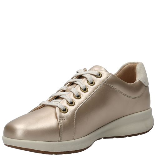 Zapatilla Para Mujer Cuero Spinal Sneaker dorado Hush Puppies