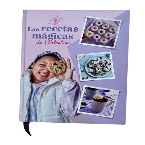 Libro para Niños VALENTINA MONTOY Receta de Postres