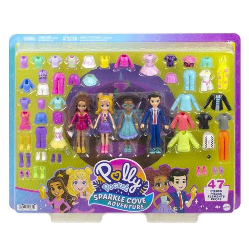 Muñeca Polly Pocket Moda Bahía Mágica