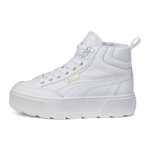 Zapatillas Para Mujer Tenis Puma Karmen Mid 385857 01 Blanco