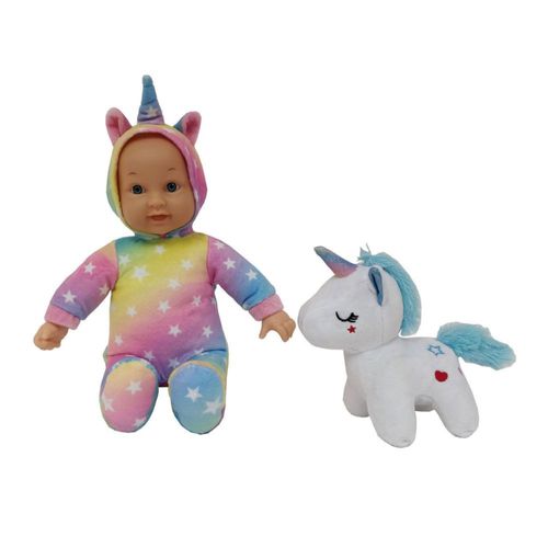 Muñeca Uneeda Suave Con Unicornio