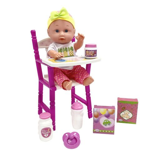 Muñeca Uneeda Gift Set Con Silla 30Cm