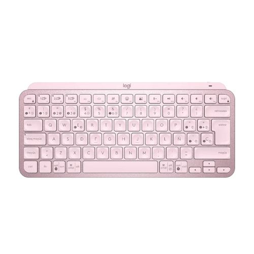 Teclado Logitech MX Keys Mini Multi-Device Wireless Rose