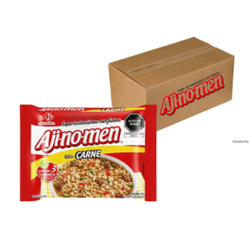 AJINOMEN DE CARNE CAJA DE 24 UNIDADES (80GR)  (OFERTA)