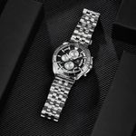 Reloj-Hombre-Lujo-BENYAR-5180-Metalico-Cronografos