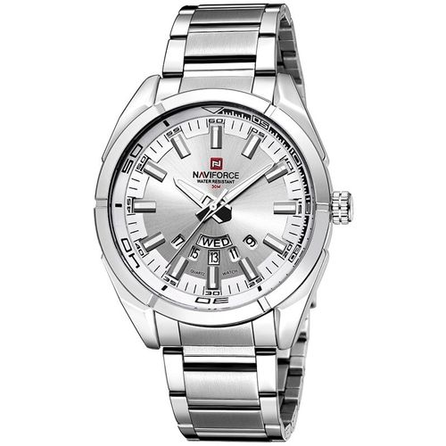 Reloj Casual NAVIFOCE 9038 Blanco Day Date