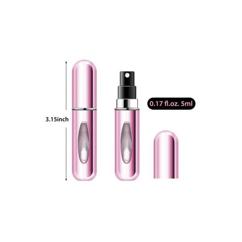 Pack x2 dispensador atomizador cápsula de perfume para viaje 5ml