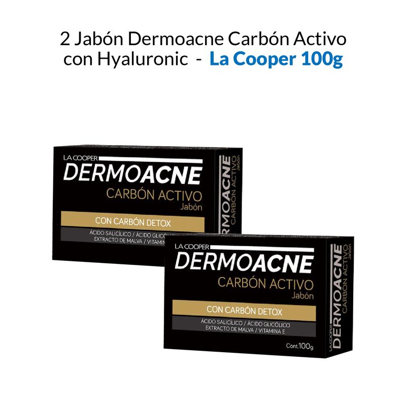 2-Jabon-Dermoacne-Carbon-Activo-con-Hyaluronic---La-Cooper-100g-