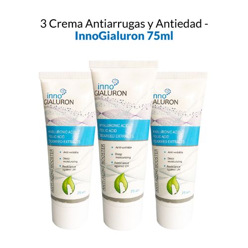 3 Crema Antiarrugas y Antiedad - Inno Gialuron 75ml