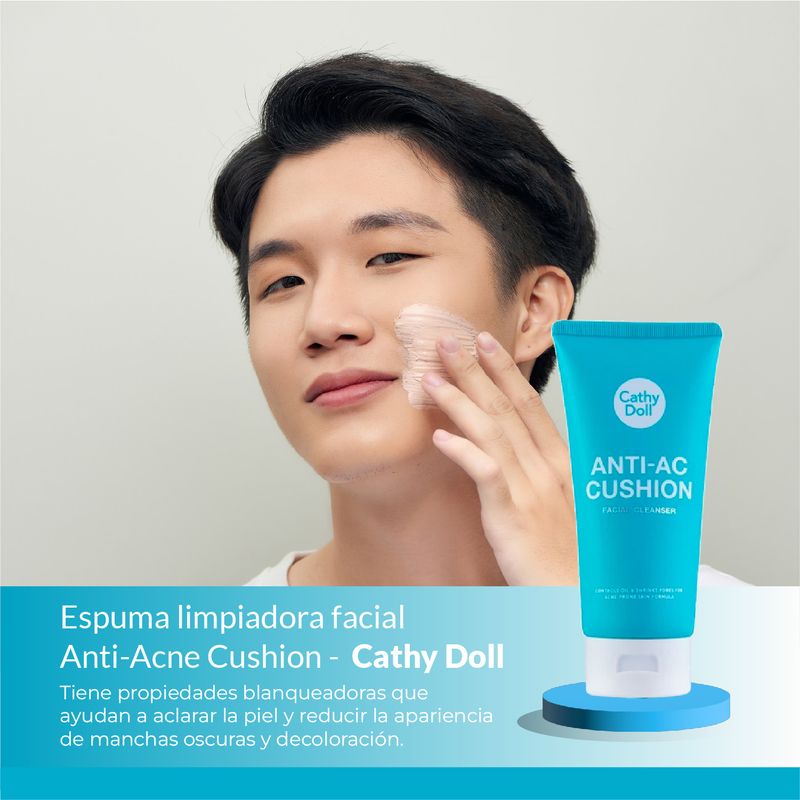 Espuma-limpiadora-facial-Anti-Acne-Cushion---Cathy-Doll-120ml